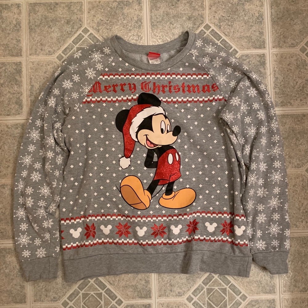 Mickey Mouse merry Christmas sweatshirt